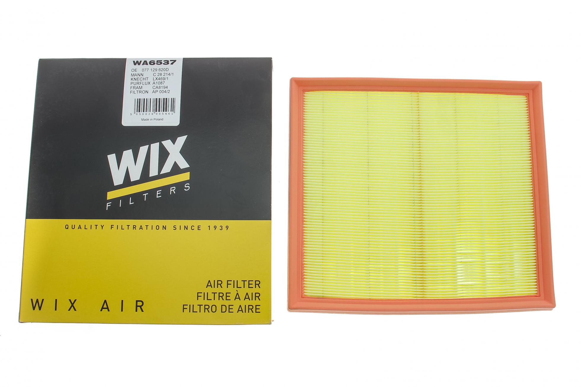 WA6537 WIX FILTERS